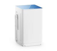 Auertech 18 lbs Portable Washing Machine, Fully Automatic Portable Washing Machine with LED Display, 7 Wash Cycles, 4 Water Levels, Top Load Washer for Apartment, RV