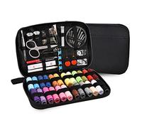 AUERVO Sewing Kit, Sewing Supplies Accessories,24Pcs Thread Spools,Mini Sewing Kits for DIY, Adults,Beginners,Emergency,Campers, Travel，Home, with Scissors,Thread,Needle…