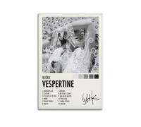 AUEYQWHE Bjork Vespertine Poster Wall Art Aesthetic Cover Poster Design Painting for Living Room Bed Room 08x12inch(20x30cm) Unframe-style