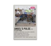 AUEYQWHE BLOOD ORANGE ANGEL'S PULSE Poster Wall Art Aesthetic Cover Poster Design Painting for Living Room Bed Room 16x24inch(40x60cm) Unframe-style