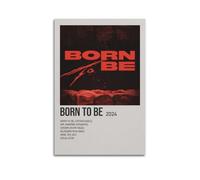 AUEYQWHE Born To Be by ITZY Poster Wall Art Aesthetic Cover Poster Design Painting for Living Room Bed Room 16x24inch(40x60cm) Unframe-style