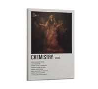 AUEYQWHE Chemistry by Kelly Clarkson Poster Wall Art Aesthetic Cover Poster Design Painting for Living Room Bed Room 24x36inch(60x90cm) Frame-style