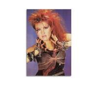 AUEYQWHE Cyndi Lauper Poster Wall Art Aesthetic Cover Poster Design Painting for Living Room Bed Room 08x12inch(20x30cm) Unframe-style