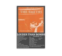 AUEYQWHE Louder Than Bombs - The Smiths Poster Wall Art Aesthetic Cover Poster Design Painting for Living Room Bed Room 08x12inch(20x30cm) Unframe-style