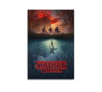 AUEYQWHE Stranger Things Poster Wall Art Aesthetic Cover Poster Design Painting for Living Room Bed Room 12x18inch(30x45cm) Unframe-style