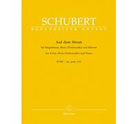 Auf dem Strom for high voice, horn (violoncello) and piano Op.post.119 D 943
