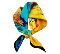 Aufeel - 100% Pure Mulberry Square Silk Scarf - For Women - 53.3 x 53.3 cm, S