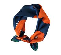 Aufeel 100% Real Mulberry Silk Women Small Square Neck Scarfs 21" Lightweight Headscarf Printed Neckerchief Gift Packed, Fashion Beauty, S