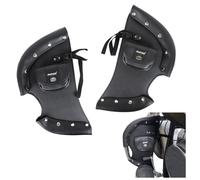 AUFER Highway Crash Bar Cover Soft Closeouts Soft Lowers Chaps Leg Warmer Bag Rain Wind Lower Deflectors Guard Cover Compatible With For 2014-2020 Indian Chief Chieftain Thunder Stroke Models