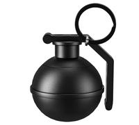 Aufew Tactical Pill Holder with Keychain, Durable Aluminum Small Pill Case, Compact Waterproof Vitamin Container for Travel, EDC, Outdoor Activities - Black