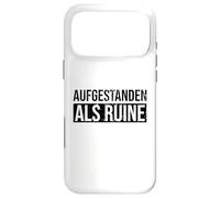 Aufgestanden Als Ruine Funny German DDR Pun Case for iPhone 17 Pro Max