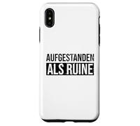 Aufgestanden Als Ruine Funny German DDR Pun Case for iPhone XS Max