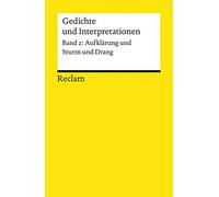 Aufklarung Und Sturm Und Drang