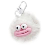 Aufquwk Animal Keychains - Multicolor Furry Ball Key Chain,Cute Furry Hair Ball Ornament, Ugly Student School Bag Pendant for Holiday
