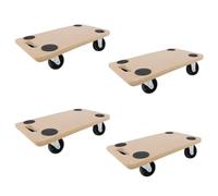 Aufun Furniture Dolly Set of 4 Heavy Duty Moving Trolley with Wheels