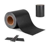 Aufun PVC Fence Privacy Screen 70mx19cm UV Resistant with Clips, Anthracite