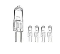AUFWH 5pcs G5.3 12V 20W/35W/50W/75W Halogen Light Bulbs Long Life Capsule Lamps Warm White Clear Bulbs Indoor Lighting Bulbs-G5.3-12V-75W_5PCS