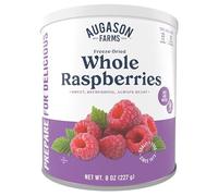 Augason Farms Freeze Dried Whole Raspberries #10 Can, 8 oz by Augason Farms