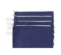Augbunny 100% Cotton 16oz Heavy Duty Multi-purpose Canvas Zipper Tool Bag Organize Storage Pouch 4-pack