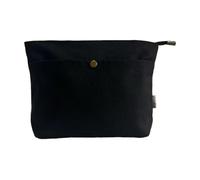 Augbunny 16OZ 100% Cotton Canvas Multi-Purpose Lined Zipper Closure Makeup Cosmetic Bag Travel Toiletory Organizing Pouch Large