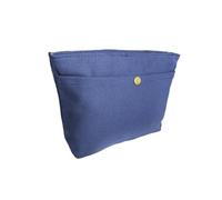 Augbunny 16OZ 100% Cotton Canvas Multi-Purpose Lined Zipper Closure Makeup Cosmetic Bag Travel Toiletory Organizing Pouch Small