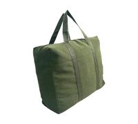 Augbunny Canvas Extra Large Wear-Resistant and Thickened Travel Bag Foldable Duffle Bag for Space Saving Moving Storage