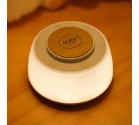 AUGE LIGHT 4-in 1 White Noise Sound Machine with Night Lights 30 Soothing Sounds 32 Volume Levels 3 Timers, Portable Sleep Machine for Baby Kids Adults, Sound Therapy Nightstand for Home Travel