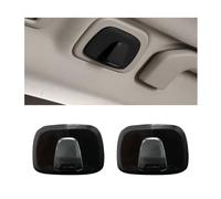 Augeny 1 Pair Car Interior Roof Hooks, Black ABS Plastic, Compatible with XC40 XC60 XC90 S60 S90 V60 V90, Car Essentials Hooks for Hanging Clothes, Bags, Umbrellas