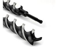 Auger Drill Bit 38 x 300 mm Sds Plus Wood Drill Bit for Softwood, Hardwood with Centre Point