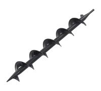 Auger Drill Bit Steel 75x600mm Earth Post Hole Digger vidaXL