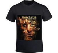 AUGFINDADREAM Men's Dream Theater A Change of Seasons Men Crew Neck Big and Tall T-Shirts Black L