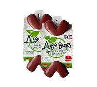 Augie Bones Non-Toxic Dog Toys - Sustainable Bacon Flavored Dog Chew Toys for Aggressive Chewers - Long Lasting Plant-Based Bioplastic Pet Toys - Made in The USA (2 Pack, Mini)