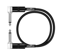 Augioth 95 CM 36 Inch 3FT Guitar Patch Cable Performance Guitar Effect Pedal Cables Angled to Angled
