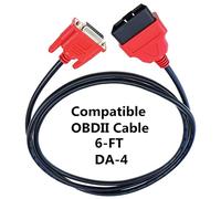 AUGREX DA-4 OBDII Cable Adaptor Replace EAX0068L00C EAX0068L26A Fit for Snap-on Solus Ultra EESC318 Scanner Main Test, OBD2 Connector Cable Scan Tool