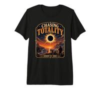 August 12 2026 Total Eclipse Chasing Totality Spain Iceland Premium T-Shirt
