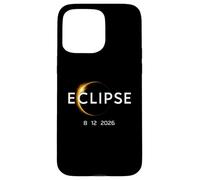 August 12 2026 Totality Eclipse of The Sun Event Europe Case for iPhone 15 Pro Max