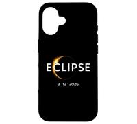 August 12 2026 Totality Eclipse of The Sun Event Europe Case for iPhone 16