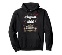 August 1966 Queen Since August 1966 Birthday Girl women Pullover Hoodie