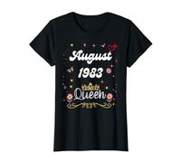 August 1983 Queen Since August 1983 Birthday Girl Women T-Shirt