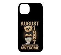 August 1997 29th Birthday 2026 Women 29 years Teddy Bear Case for iPhone 14 Plus