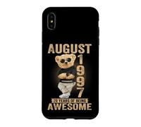 August 1997 29th Birthday 2026 Women 29 years Teddy Bear Case for iPhone XS Max