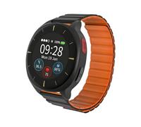 August 24/7 Remote Health & Safety Monitoring Smart Watch, Fall Detection, Sos Alerts, Vital Signs & Alerts, 10 Day Battery - Audar E2-Cb