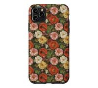 August Birth Flowers Poppies Gladioli Case for iPhone 11 Pro Max