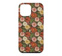 August Birth Flowers Poppies Gladioli Case for iPhone 12 Pro Max