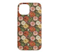 August Birth Flowers Poppies Gladioli Case for iPhone 15