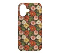 August Birth Flowers Poppies Gladioli Case for iPhone 17
