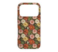 August Birth Flowers Poppies Gladioli Case for iPhone 17 Pro