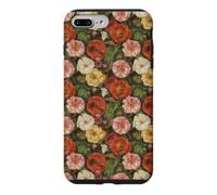 August Birth Flowers Poppies Gladioli Case for iPhone 7 Plus/8 Plus
