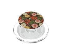 August Birth Flowers Poppies Gladioli PopSockets PopGrip for MagSafe
