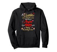 August birthday Queen Since August 1983 August girl Pullover Hoodie